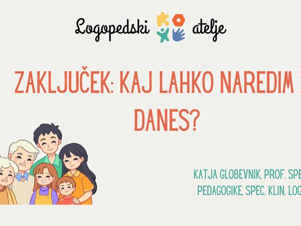 ZAKLJUČEK: Kaj lahko naredim že danes?
